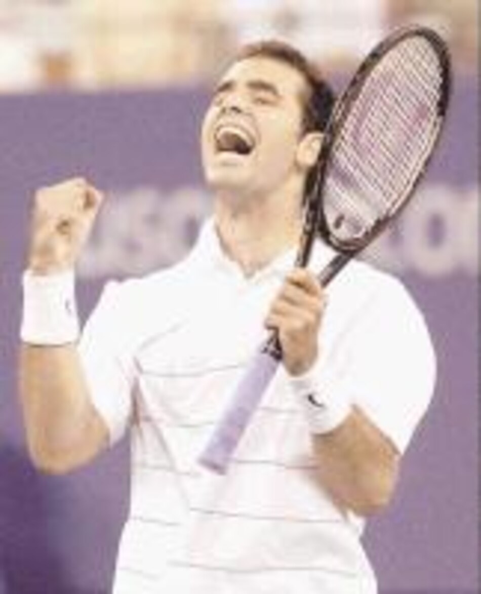 Sampras cuelga la raqueta el lunes