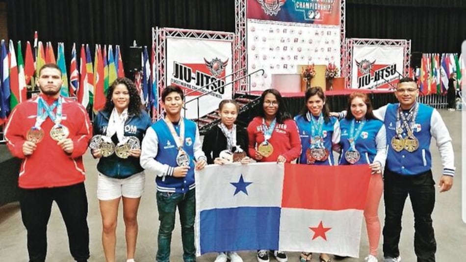 Panamá se luce en campeonato de jiu–jitsu