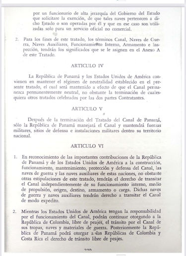 Donald Trump, el Canal de Panamá y lo pactado en el Tratado de Neutralidad