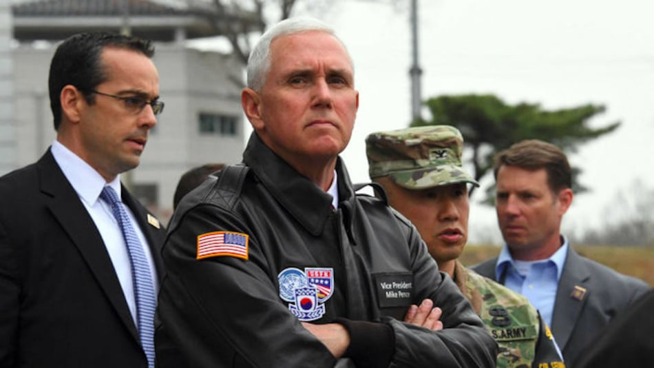 Vicepresidente Mike Pence a Corea del Norte: 'La paciencia estratégica se acabó'