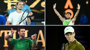 Semifinales de lujo en Australia: cuatro gigantes, un solo campeón