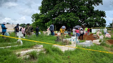 Ministerio Público realiza exhumación para ubicar restos de una de las víctimas de la invasión de 1989