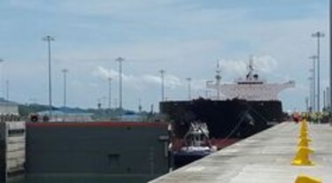 Empiezan pruebas en las esclusas de Agua Clara con el buque Baroque