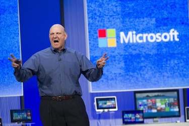 Steve Ballmer dejará Microsoft en los próximos 12 meses