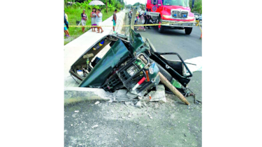Se registran 19 víctimas por accidentes este mes