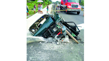 Se registran 19 víctimas por accidentes este mes