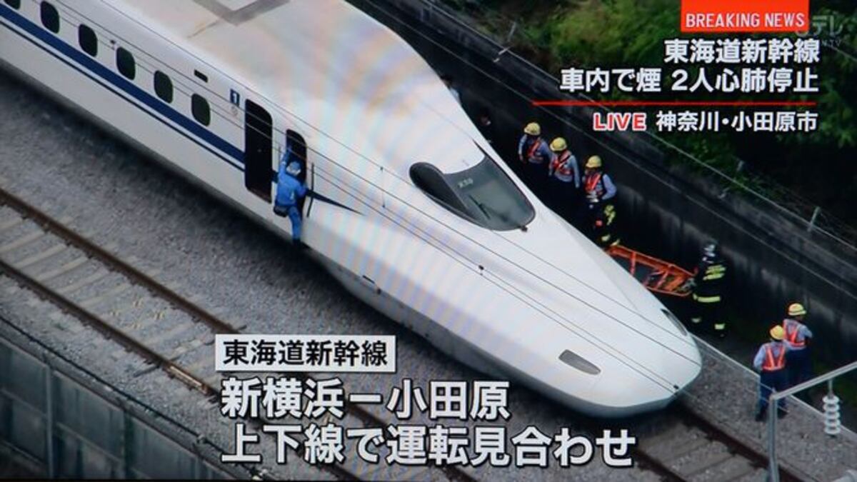 Dos muertos por hombre que se prendió fuego en tren de Japón