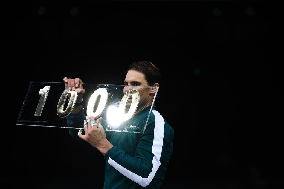 Nadal regresa a París con la victoria 1,000 en su carrera