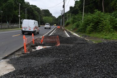Denuncian retrasos y falta de transparencia en proyecto vial de calle Demetrio H. Lakas