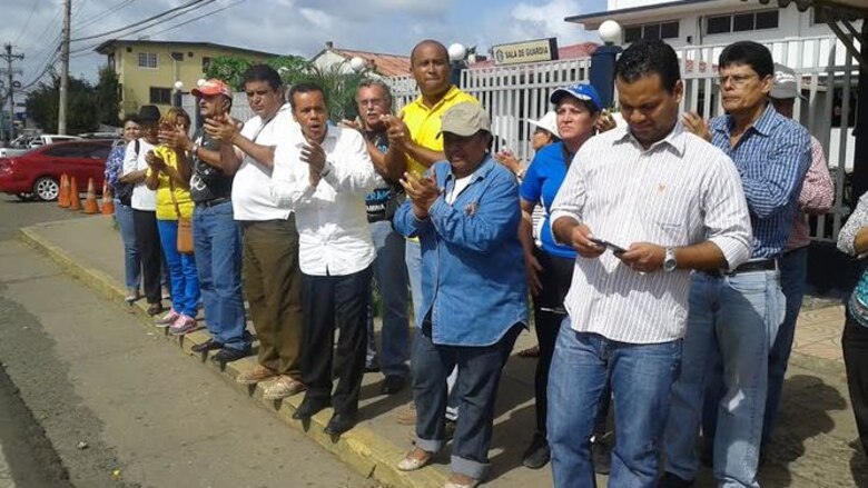 Liberan a nueve miembros de la Coordinadora Ciudadana de La Chorrera
