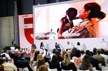 La princesa Leonor puede ser ‘referente’ para que haya más mujeres en el sector de defensa