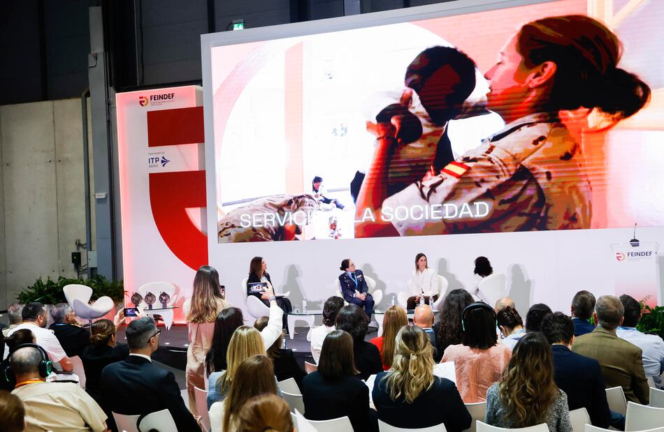 La princesa Leonor puede ser ‘referente’ para que haya más mujeres en el sector de defensa