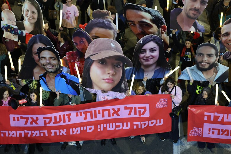 Protestas en todo Israel exigen un acuerdo en Gaza que permita liberar rehenes