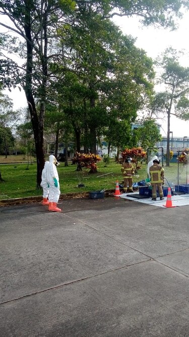 Atienden fuga de gas cloro en la potabilizadora de Chilibre; se mantiene el suministro de agua 