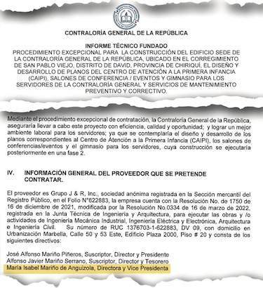 La nueva sede de la Contraloría en Chiriquí: una obra en familia