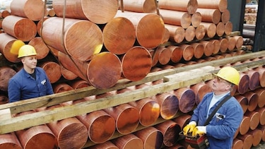 Precio del cobre se recuperó en agosto