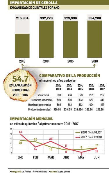 Regulan la venta de cebolla
