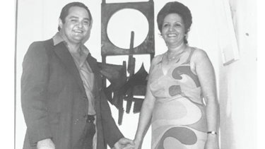 Mario Calvit, siempre con el pincel