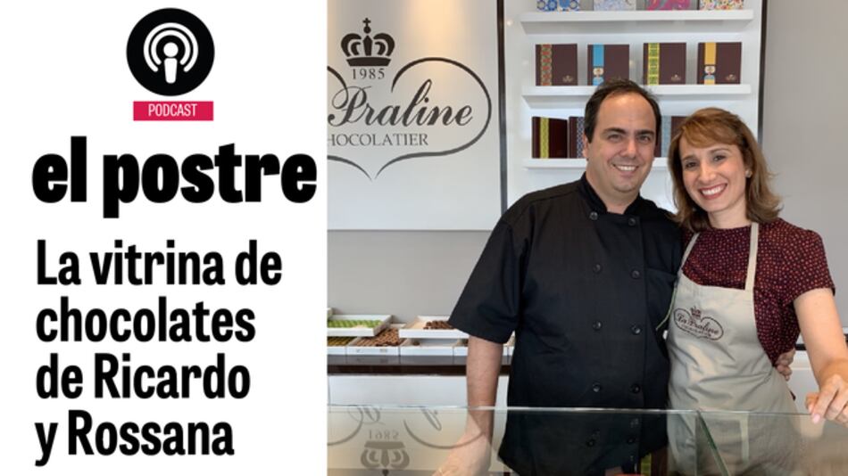 La vitrina de chocolates de Ricardo y Rossana