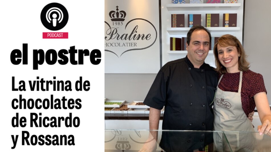 La vitrina de chocolates de Ricardo y Rossana