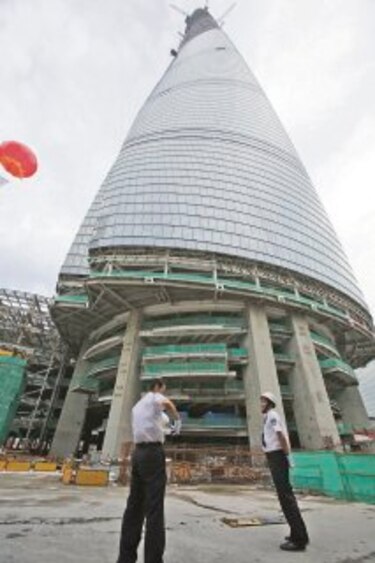 Torre de Shanghai, entre las más altas