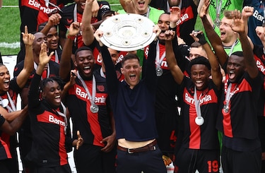 El Bayer Leverkusen ha cerrado una temporada casi perfecta en la Bundesliga