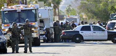 Matan a tiros a dos policías en Palm Springs, California