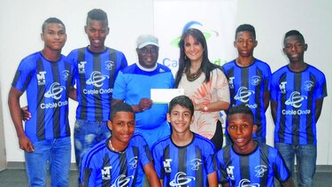 Cable Onda apoya liga de fútbol en San Miguelito