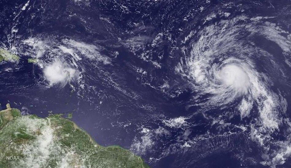 ‘Gastón’ se convierte en el tercer huracán de la temporada