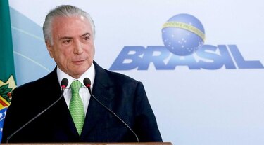 Policía de Brasil envía interrogatorio al presidente Michel Temer