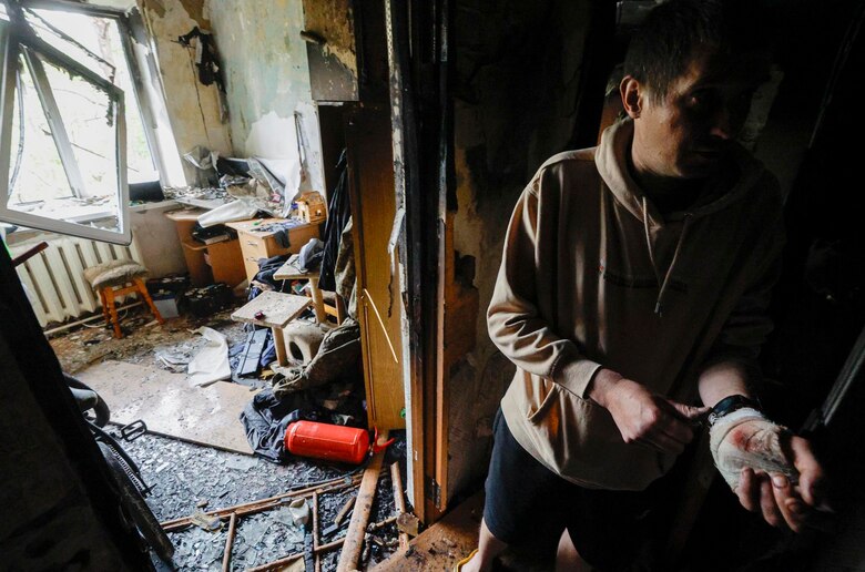 Zelenski informa de ataque a Kiev con misiles y drones y pide “mas presión sobre Rusia”