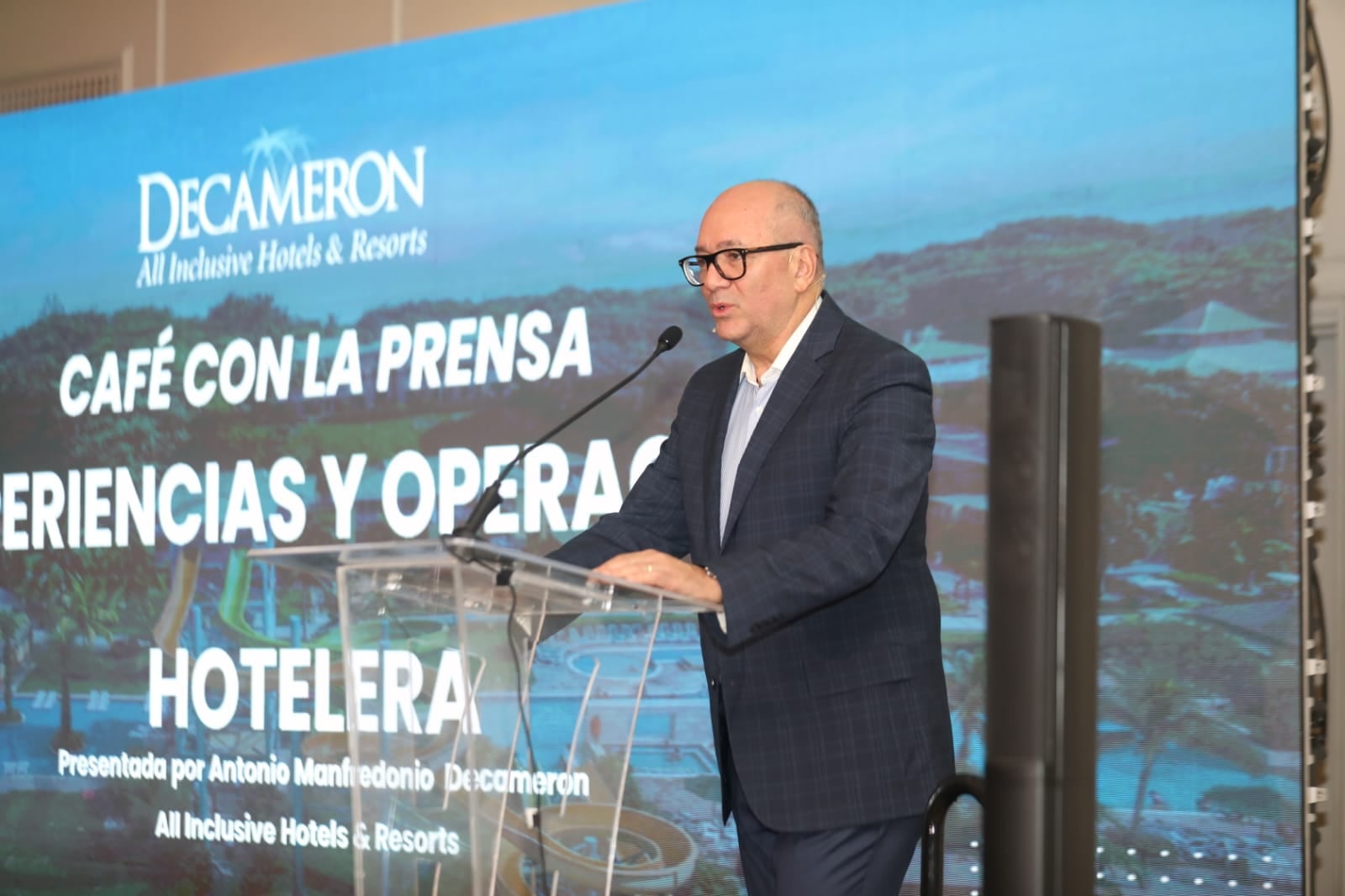 Antonio Manfredonio, Sales Country Manager de Grand Decameron Panamá. LP/Alexander Arosemena