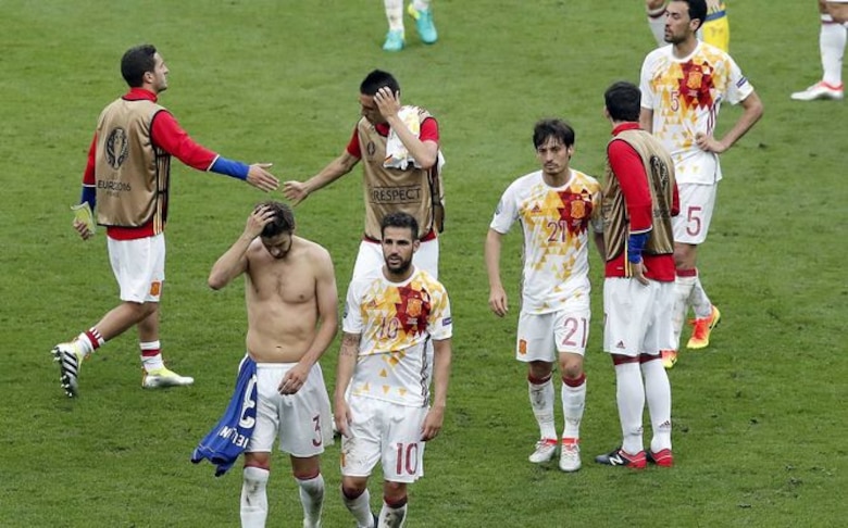 Italia destrona a España en la Eurocopa