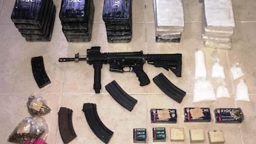 Decomisan fusil y drogas en Las Acacias