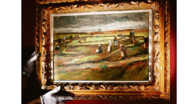 Un paisaje de Van Gogh será subastado