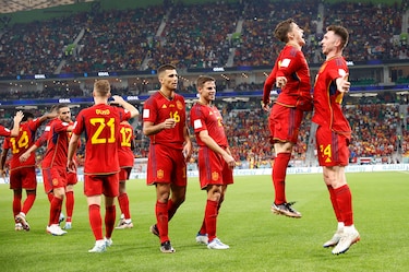 España aplasta a Costa Rica con una goleada de 7-0