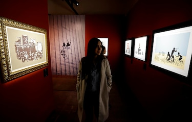 Más de 100 obras auténticas de Banksy llegan a Bogotá por primera vez
