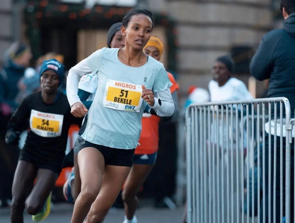 Los etíopes Hailemaryam Kiros y Helen Bekele Tola ganan la maratón de Osaka