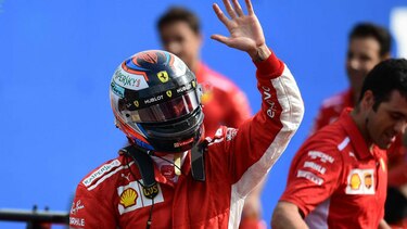 Raikkonen logra la 'pole' en el GP de Italia