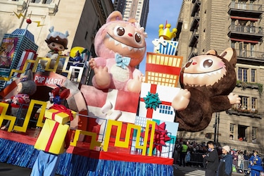Los Labubus debutan en el desfile de Acción de Gracias de Nueva York
