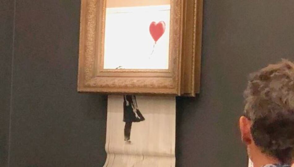 Todos están atentos a la subasta de tres obras de Banksy