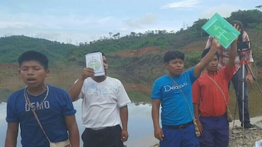 Grupo de indígenas dicen que no quiere diálogo; piden cancelación de hidroeléctrica