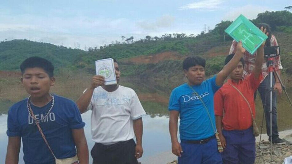 Grupo de indígenas dicen que no quiere diálogo; piden cancelación de hidroeléctrica