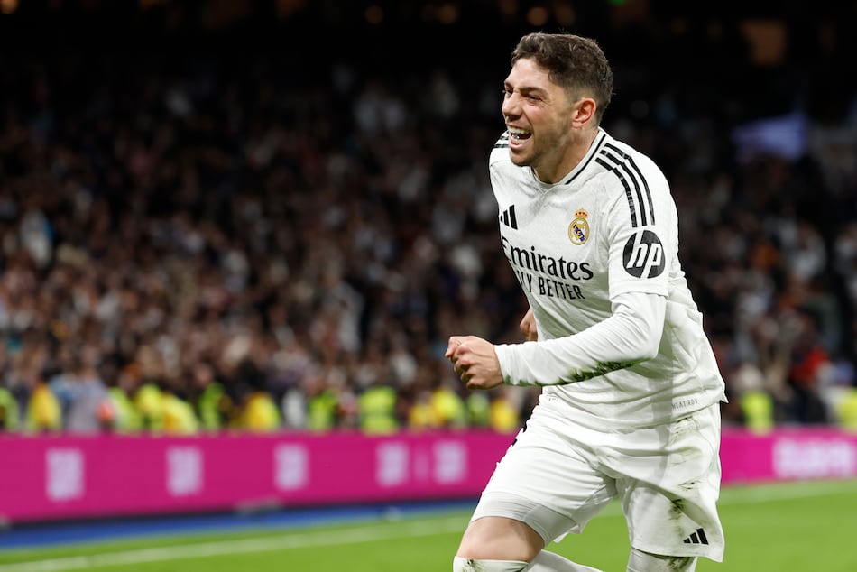 Fede Valverde sostiene al Madrid en una lucha agónica