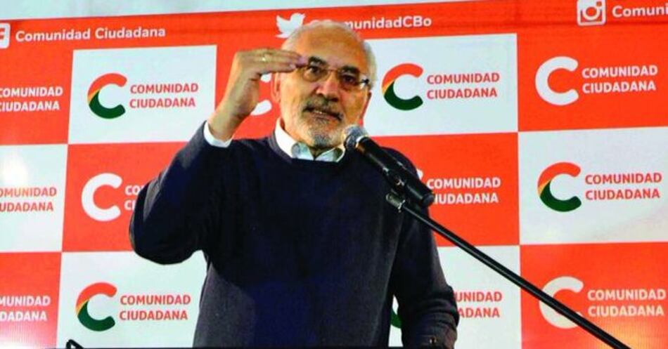 Mesa desconoce triunfo de Morales en Bolivia por ser ‘resultado del fraude’