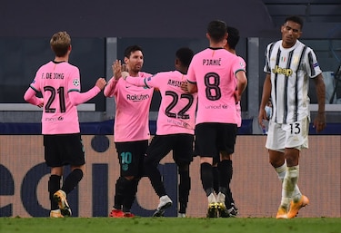 Pleno de victorias para Barça y United; PSG reacciona en Estambul, pero pierde a Neymar