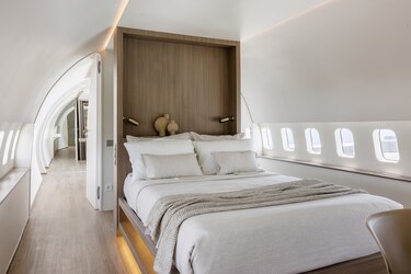 Un hotel de lujo dentro de un avión de pasajeros