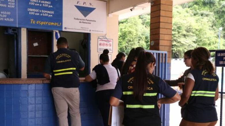 Caso Pandeportes: Ministerio Público efectúa inspección en piscina de Albrook