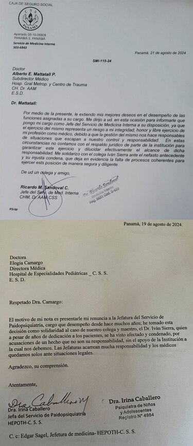 La CSS sigue perdiendo jefes de servicio tras condena a neonatólogo Iván Sierra Robles