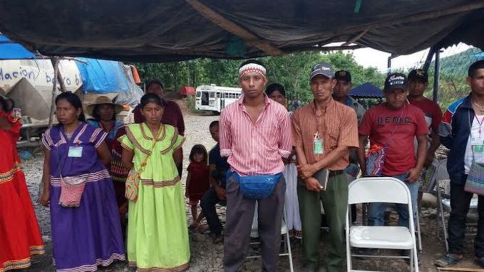 Trabajadores de Barro Blanco ingresan a la obra